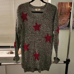 If it were me, Scoop neck‎ stars sweater